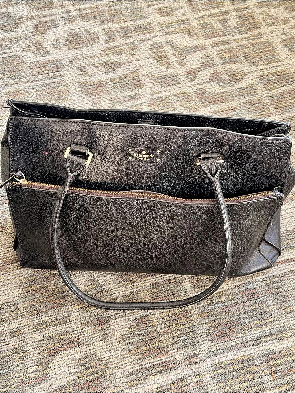 kate spade new york Black Tote Bag